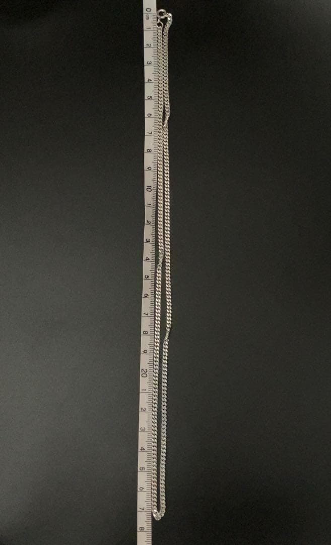 【幅3mm55cm】喜平 ネックレスチェーン シルバー925 キヘイ 2484