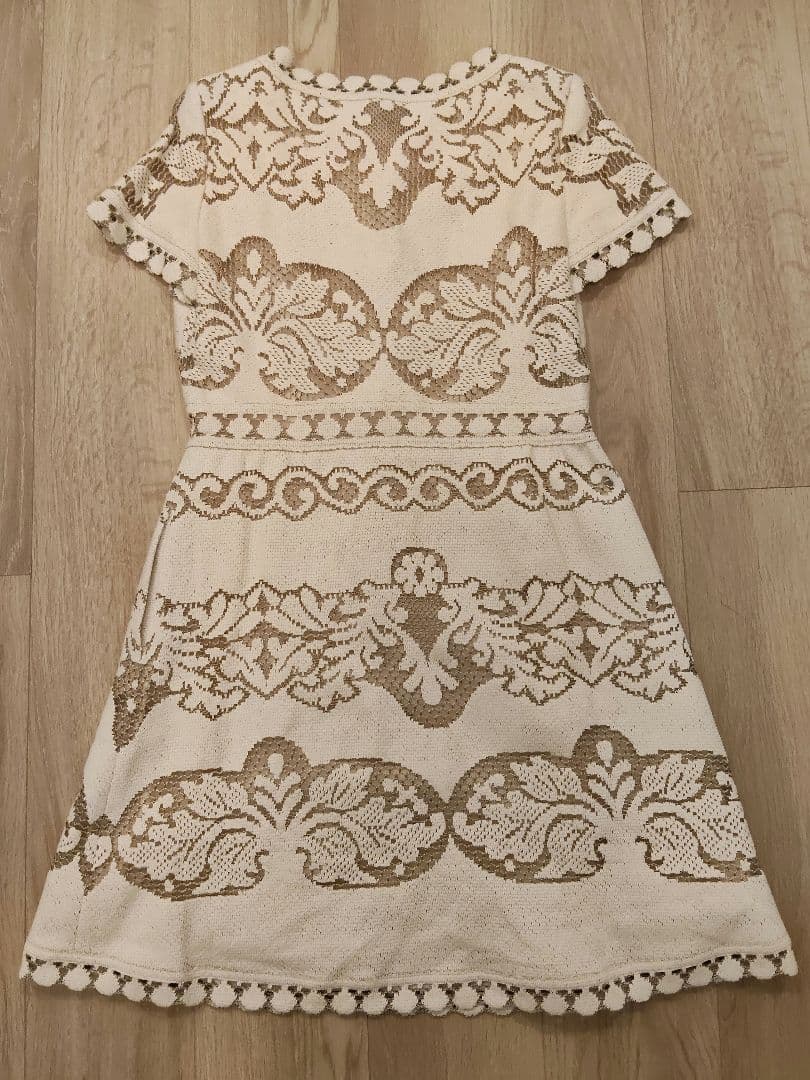 VALENTINO レース ワンピース コットン