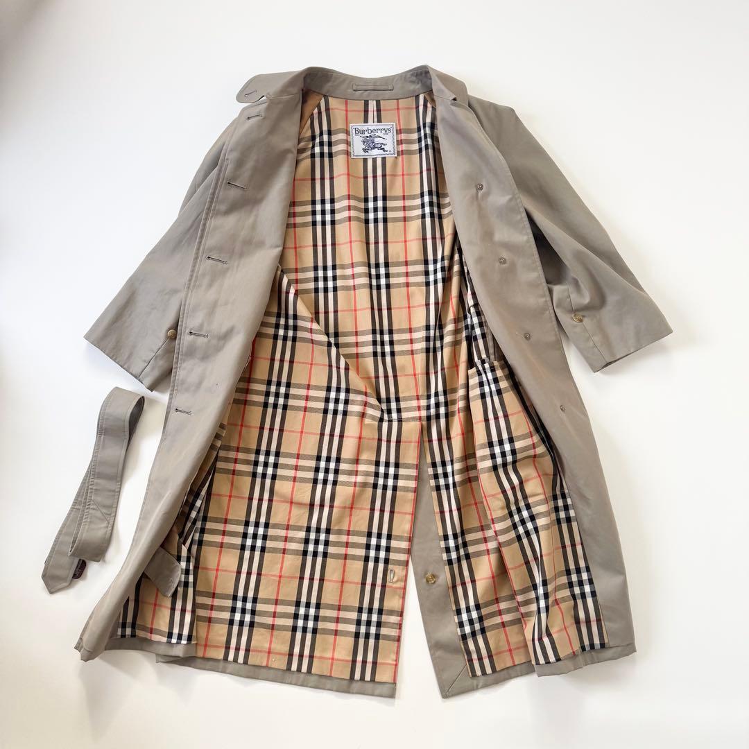 希少✨BURBERRY トレンチコート ノバチェック レディースL