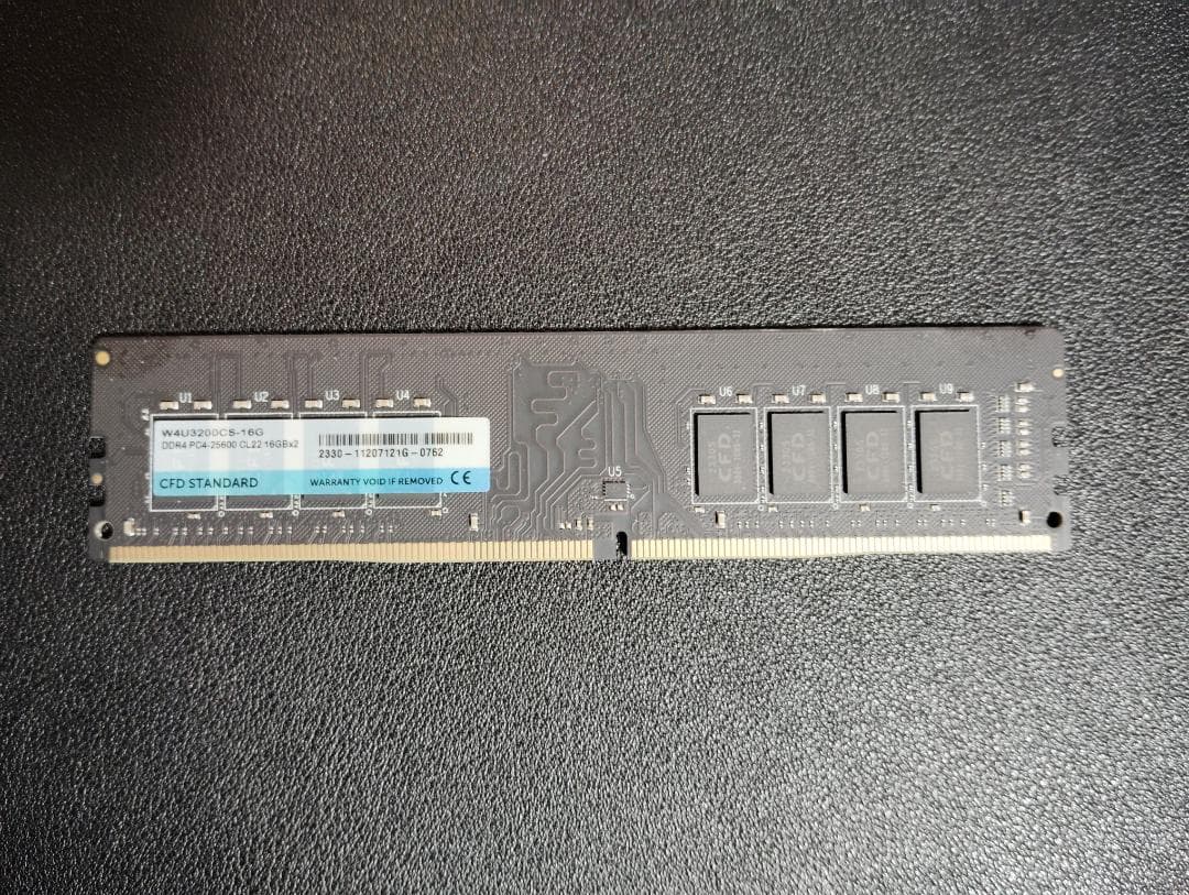 CFD 16GB DDR4 3200 PC4-25600 1枚 デスクトップ用