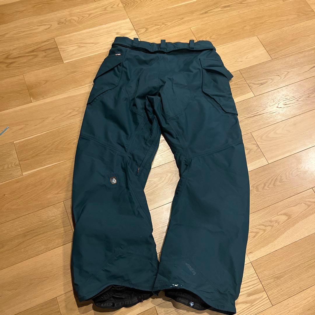 ボルコム スノーボードパンツ ダークグリーン　Lサイズ