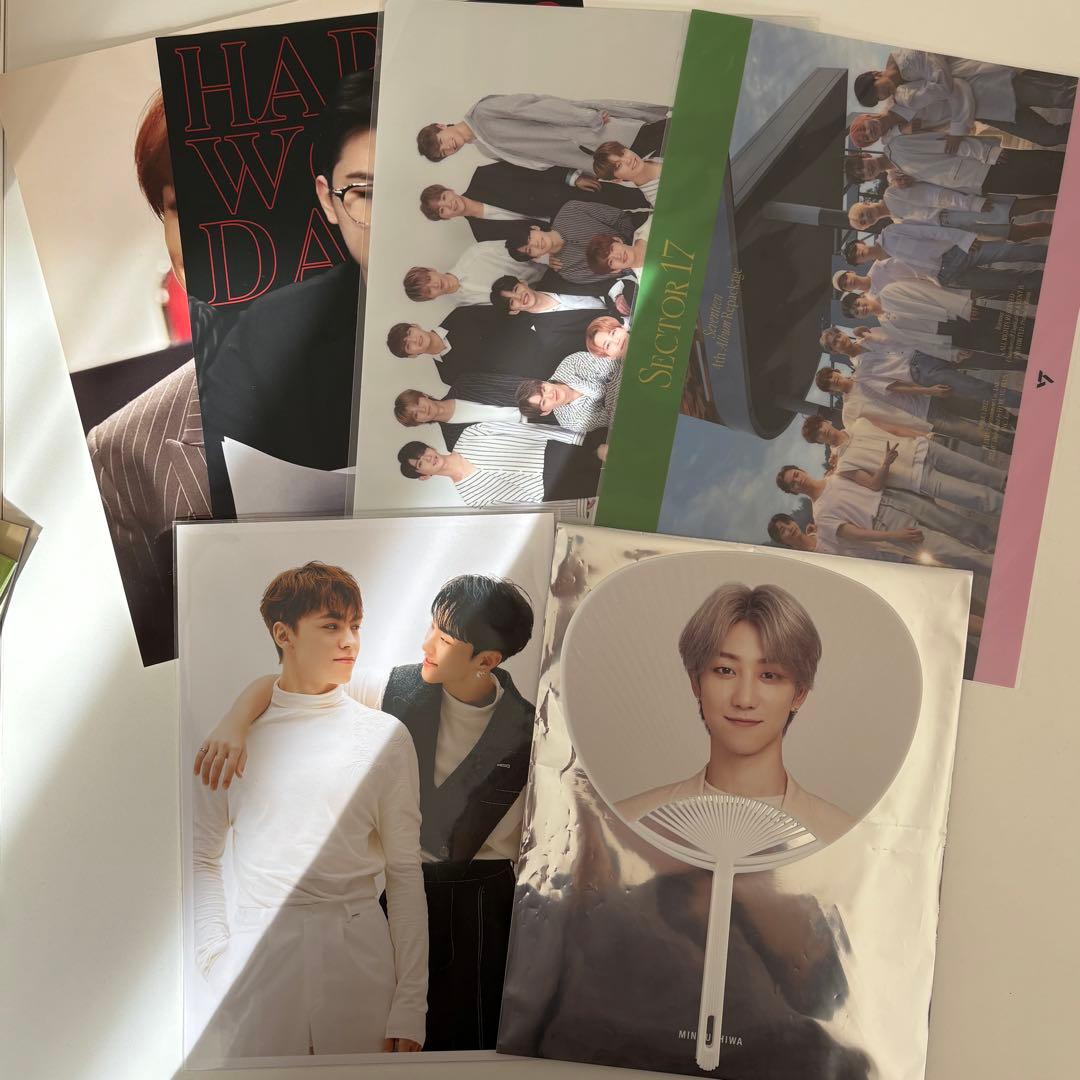 seventeen まとめ売り 70点以上 トレカ ホシ バーノン 会報　引退品