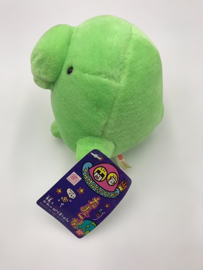 初代たまごっち　くちぱっち　ぬいぐるみ バンダイ タグ付き中古品