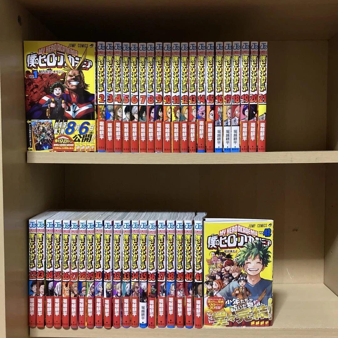 良品❗️おまけ付き❗️僕のヒーローアカデミア全巻1〜42巻＋おまけ 1冊 堀越耕平