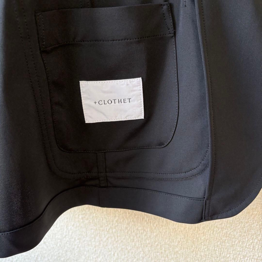 +CLOTHET　マットツイスト ダブルジャージー ジャケット　サイズ３