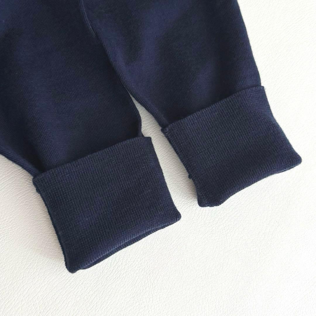 HeRIN.CYE Frill knit cardigan 変形 ネイビー 配色