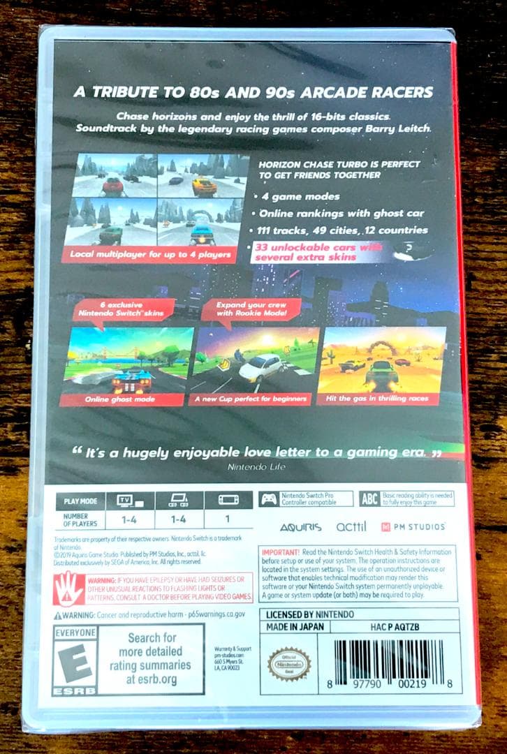 Nintendo Switch Horizon Chase Turbo Switch Night Time