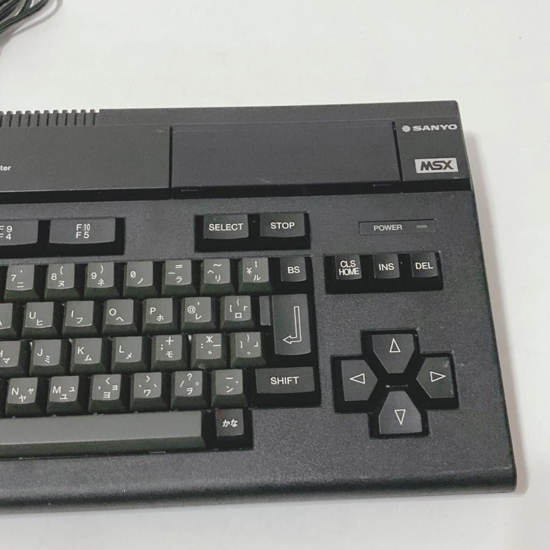 【ゲーム起動OK】SANYO MSX PHC-SPC サンヨー キーボード