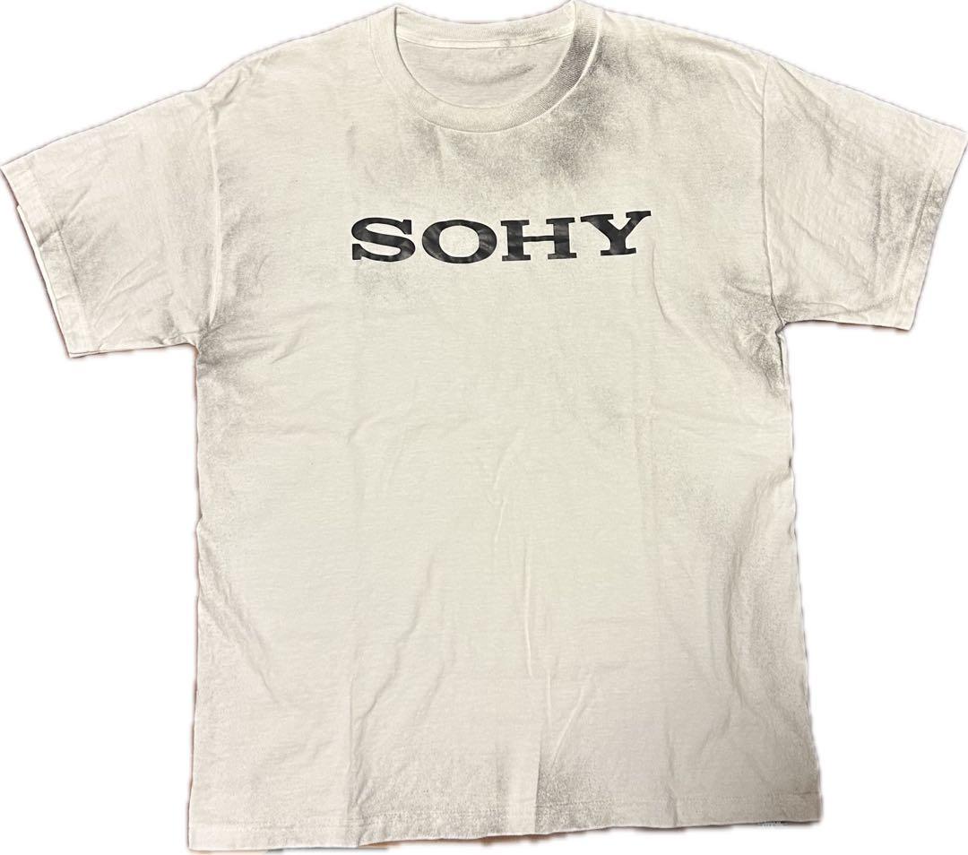 希少 HYACYN SOHY TEE SONYパロディ Tシャツ　ダートホワイト