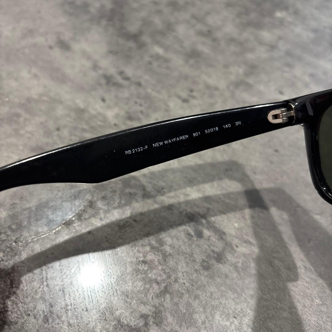 Ray-Ban New Wayfarer ブラックサングラス