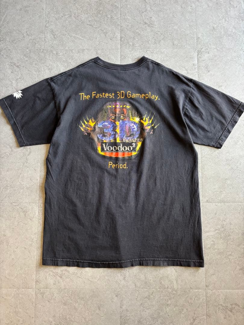 90s CREATIVE Voodoo2 3dfx テックTシャツ XL 企業物