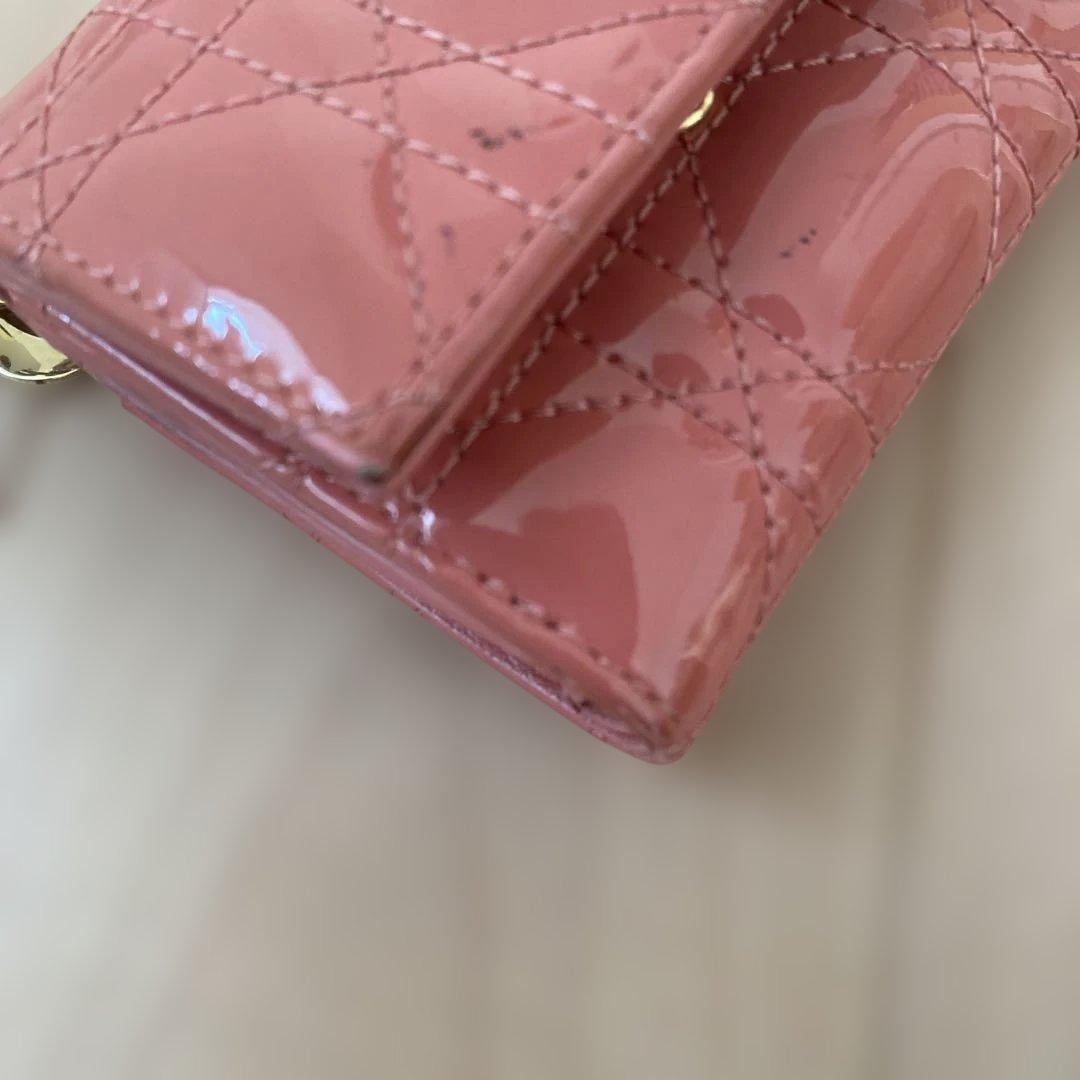 クリスチャンディオール　三つ折り財布