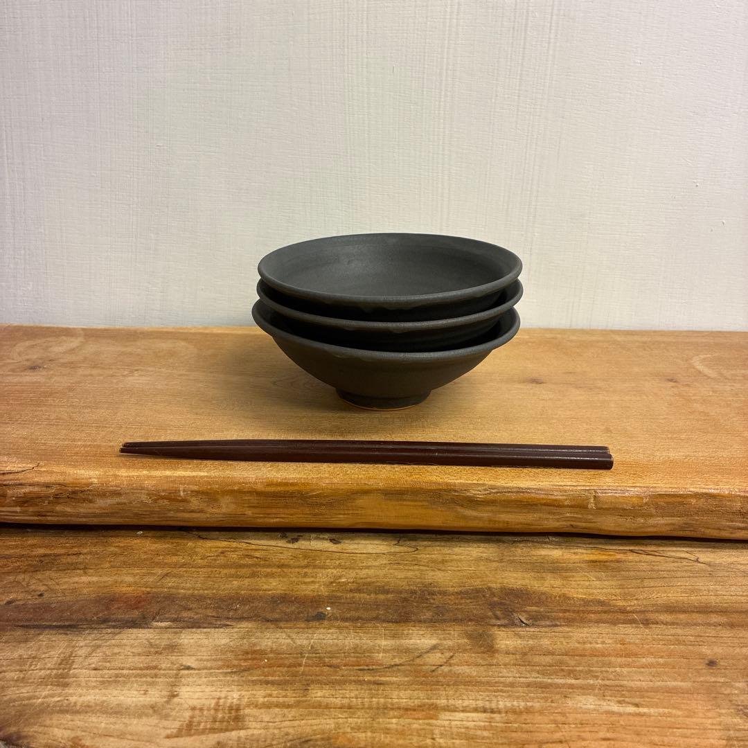 みーちゃんママ新品　陶器　陶芸作家　取り鉢3個　279