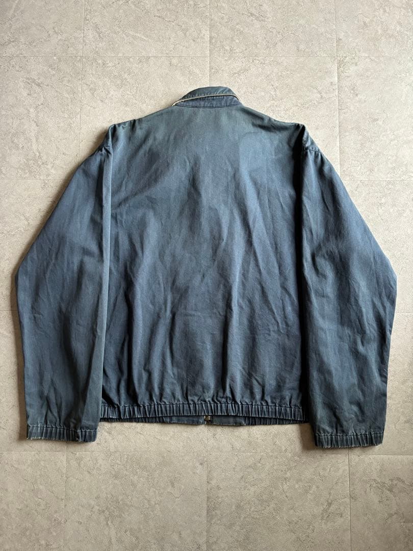 ￼90s Polo Ralph Lauren スイングトップ L ネイビー 刺繍