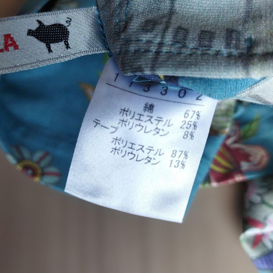OLLEBOREBLAオレボレブラ　リバーシブル　スプリングコート総柄フード付き