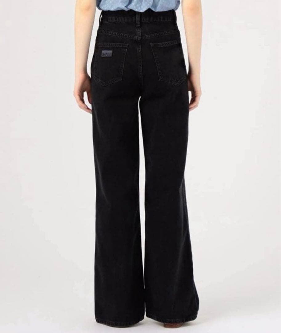 ス*ン様 【週末限定価格】GANNI MAGNY ブラック デニム トゥモローラ