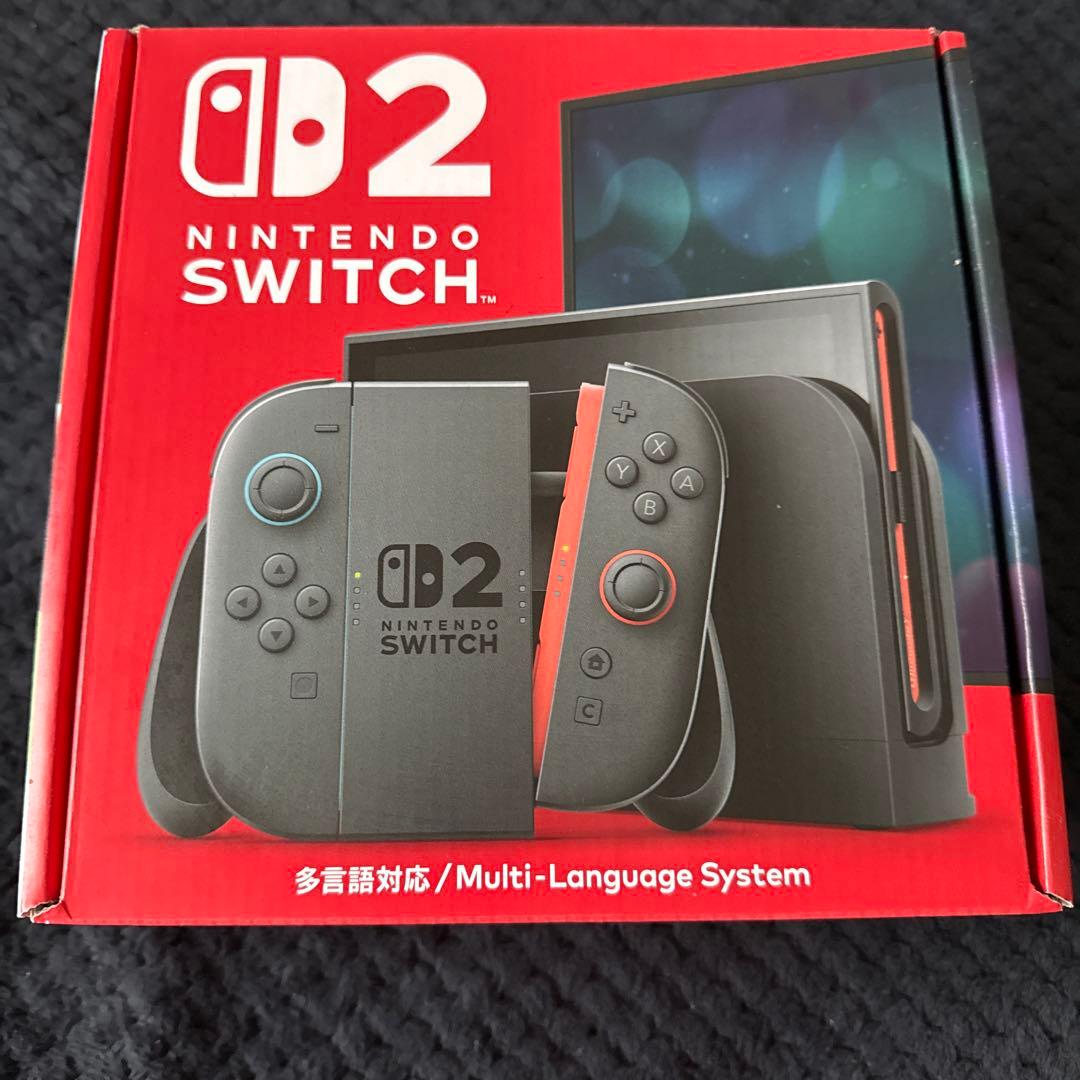 Nintendo Switch 2本体 多言語対応