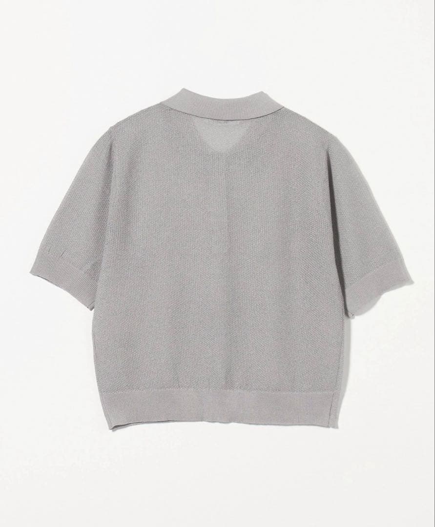 beauty&youth シアーポロニット