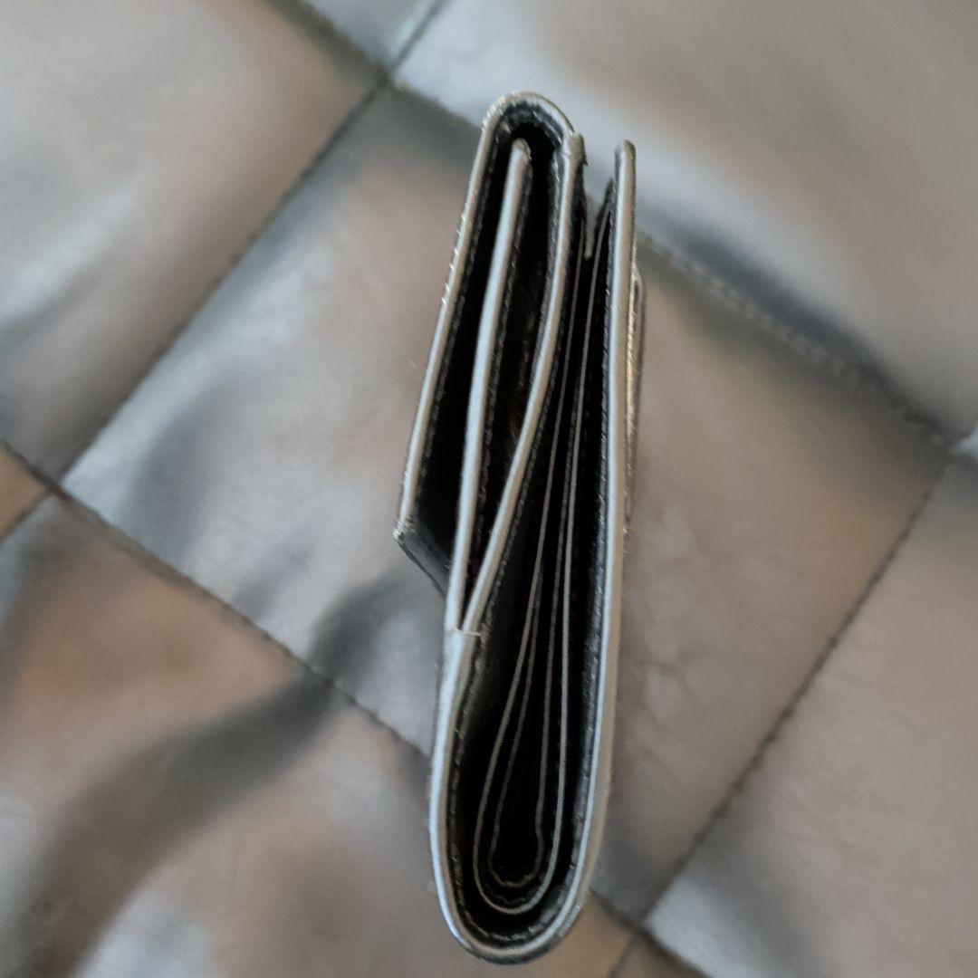GUCCI 二つ折り財布 ブラック グレー