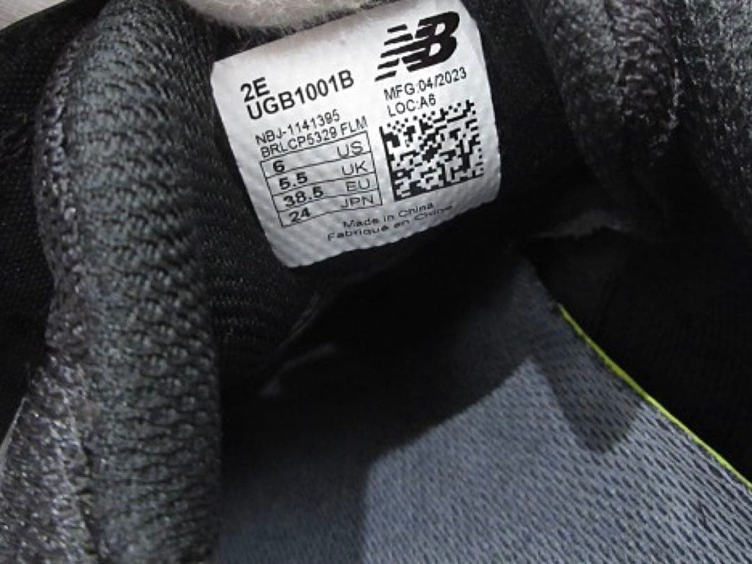 new balance ゴルフシューズ BOA 24cm 黒