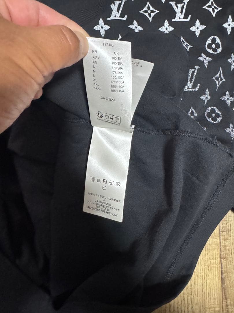 Louis Vuitton Tシャツ L ※1回着て洗濯　最終値下げ
