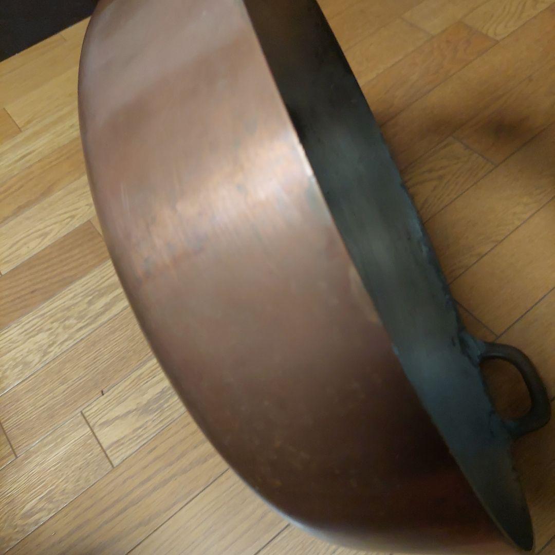 h*7様 銅製　天ぷら鍋　４５cm