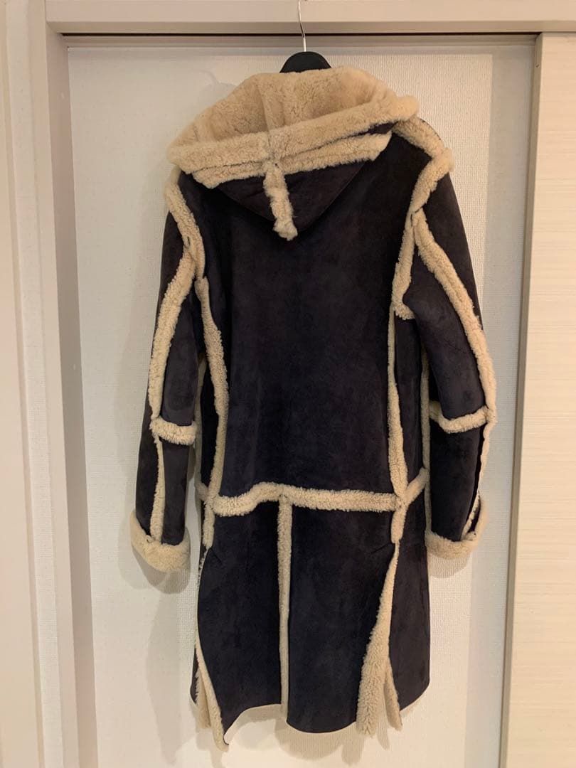 最終価格/unused/アンユーズド /リアルムートンダッフルNV/3/used