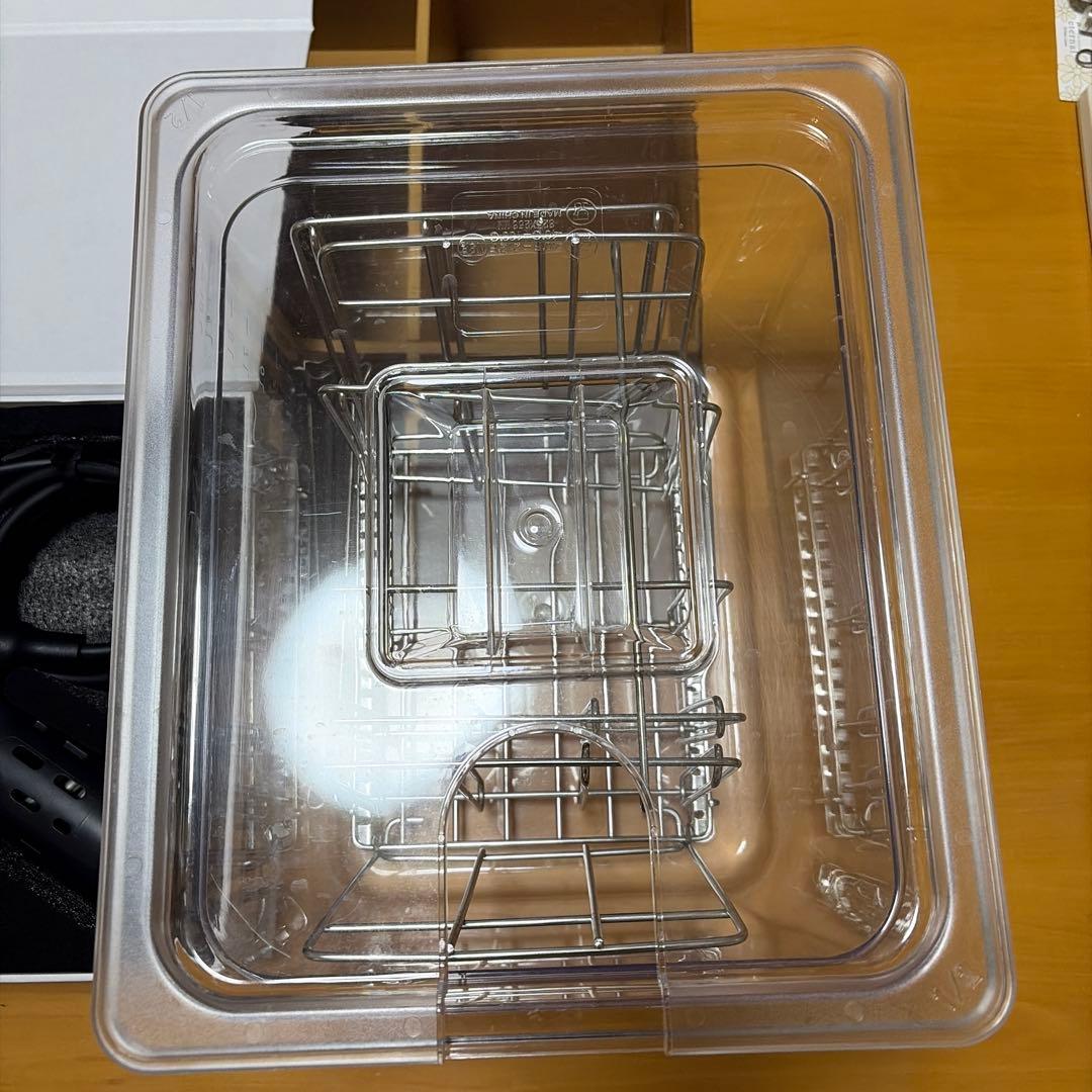 の*き様 ボニーク BONIQ 3.0 低温調理器　一回使用のみ　コンテナセット