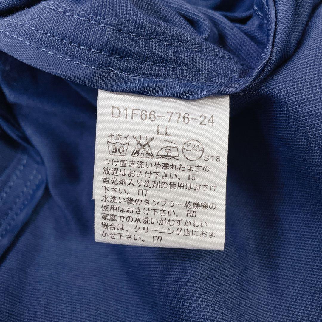 美品　バーバリーブラックレーベル　チェック柄　テーラードジャケット　LL 紺