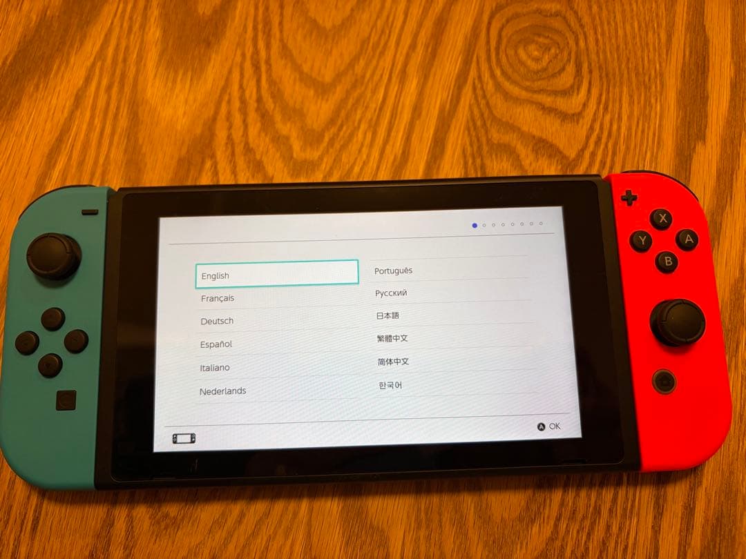 Nintendo Switch 本体 バッテリー強化版 2022年製 付属品完備