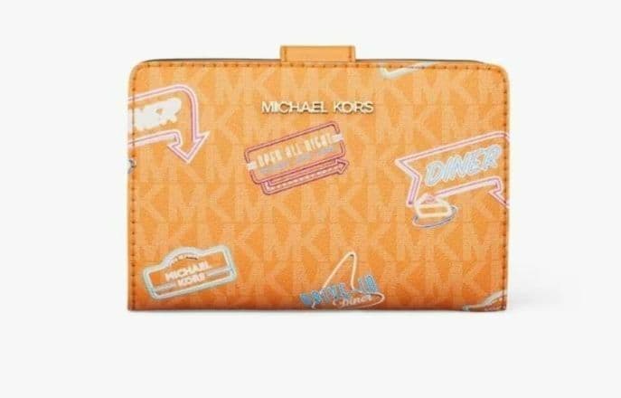マイケルコースJET SET バイフォールド ウォレット - MKシグネチャー