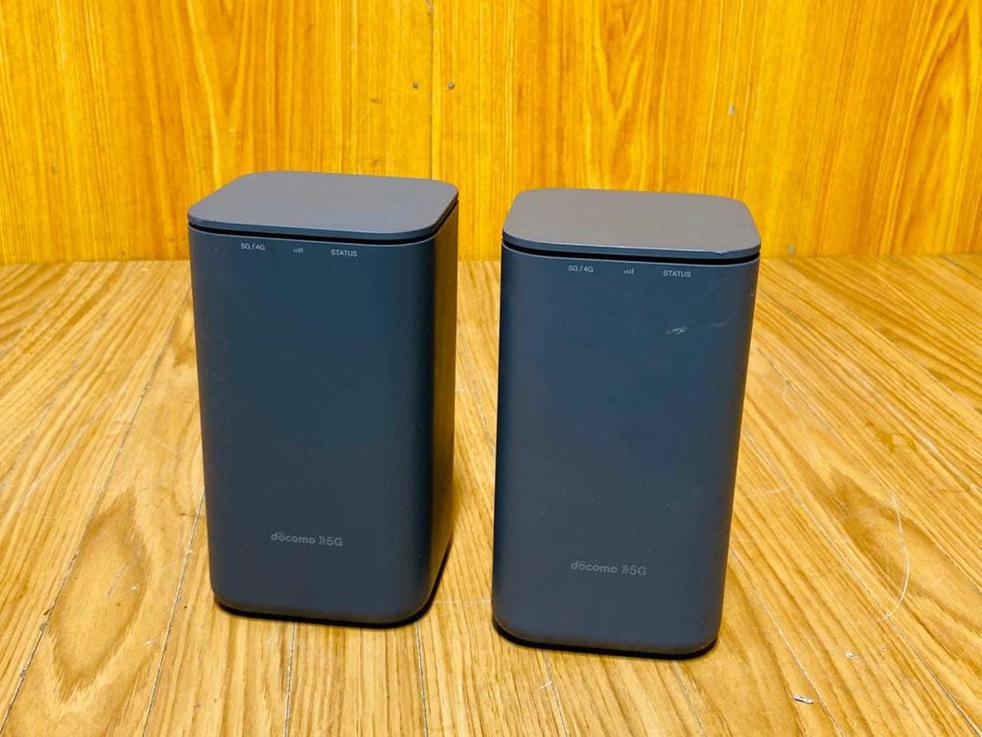 NTT docomo 5G 無線LANルーター 2台セット HR01
