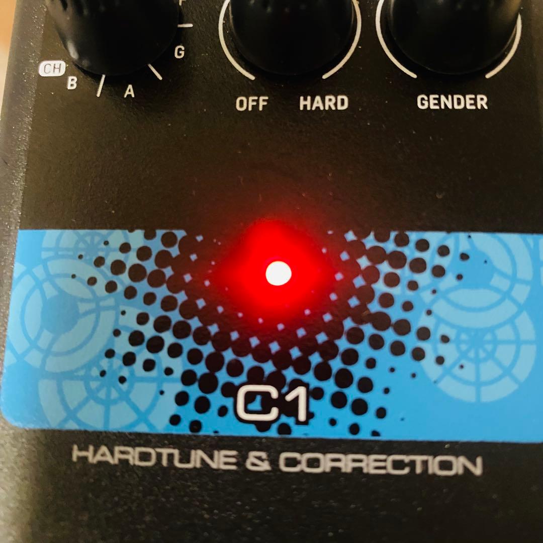 TC Helicon Voicetone C1 エフェクター ボイスチェンジ②