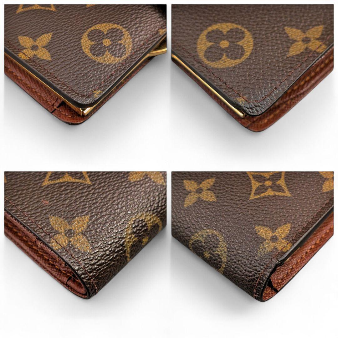 美品 ルイヴィトン ポルトモネ ビエ ヴィエノワ モノグラム 折り財布 がま口