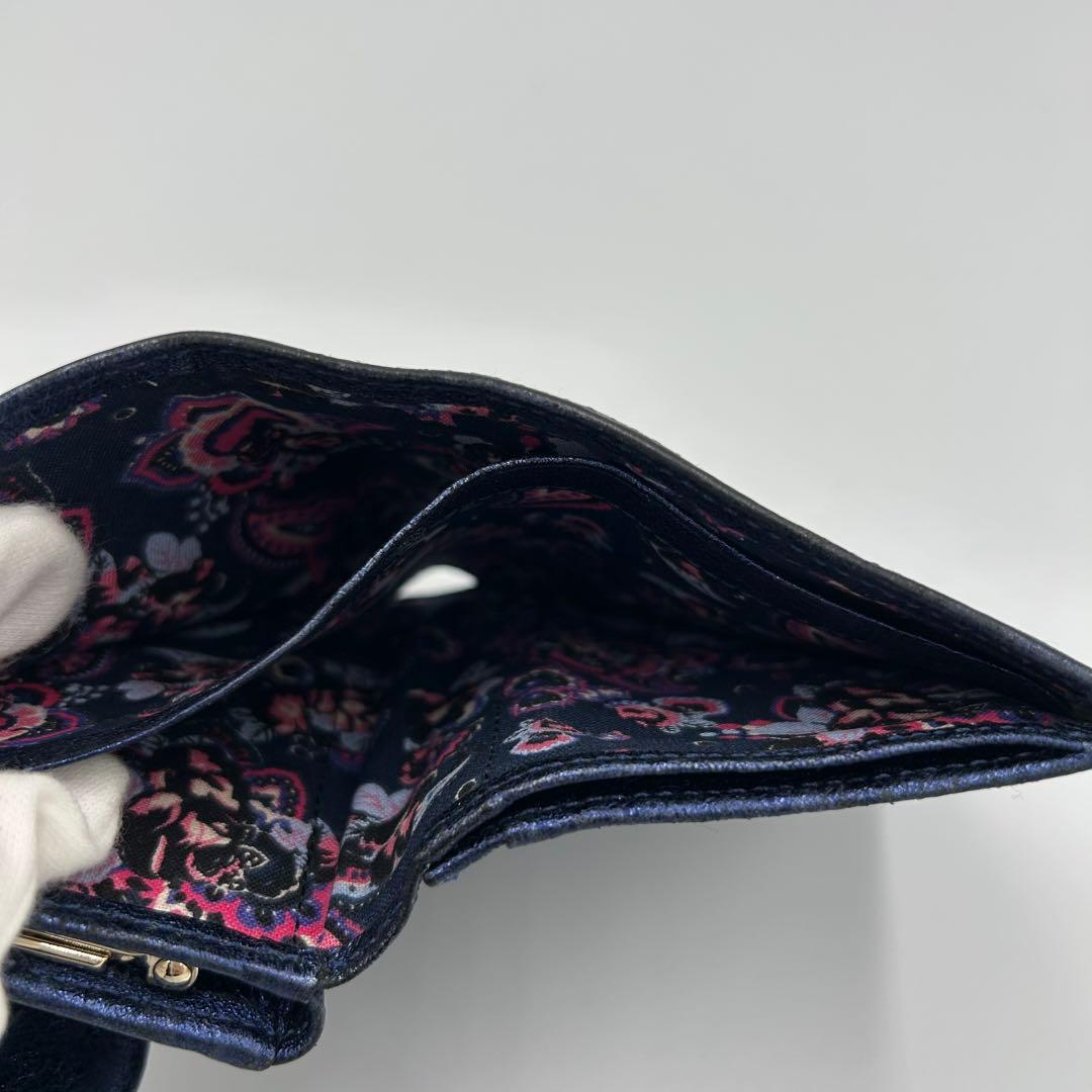 ✨希少✨ANNA SUI アナスイ soluna ソルーナ 二つ折り財布 がま口