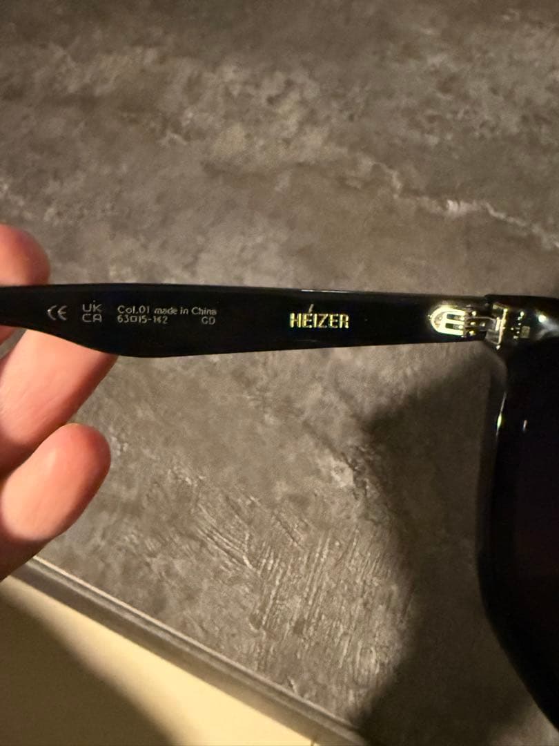 GENTLE MONSTER HEIZER ブラック サングラス値下げ可能
