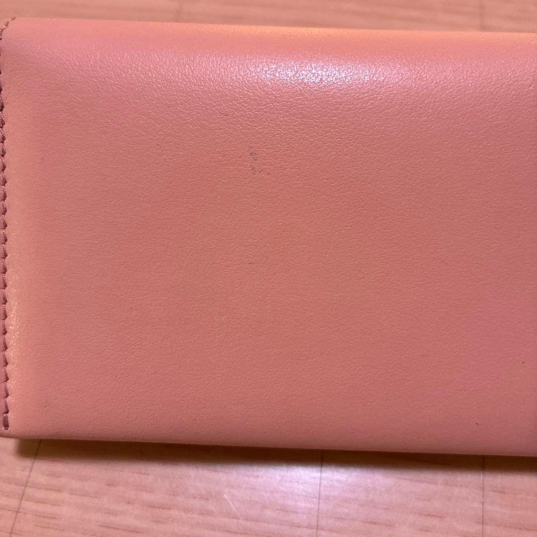 acne studios カードケース　ピンク
