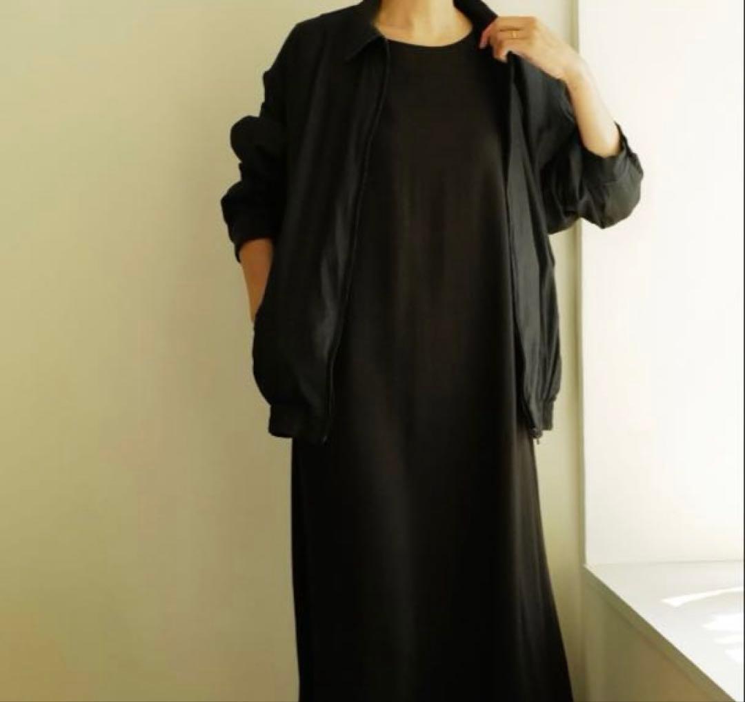 新品 COMOLI コモリウールシルク スイングトップ ネイビー サイズ2