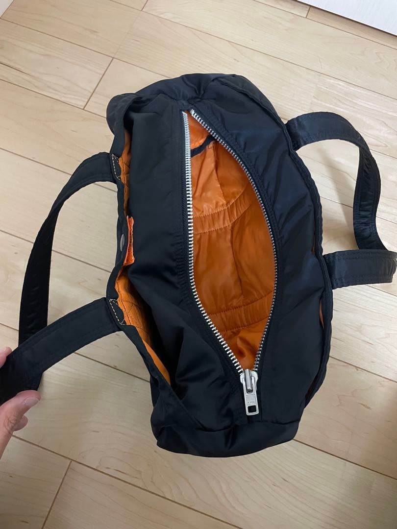 PORTER ミニボストンバッグL ブラック　タンカー　ポーター