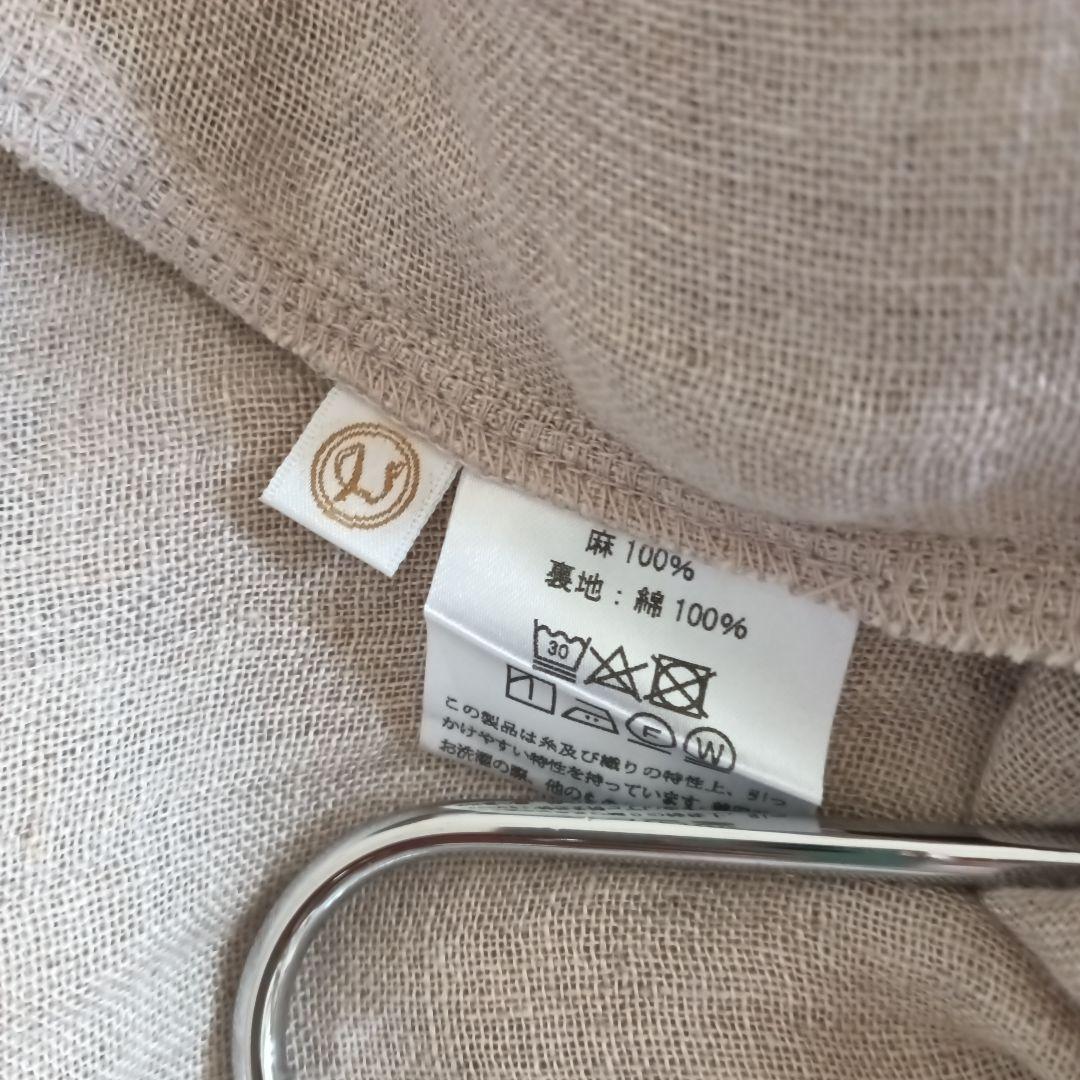 麻ガーゼのコート　中川政七商店　羽織　リネン　麻