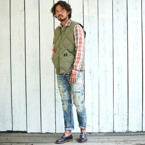 SADA　TMT MILITARY NYLON DOWN VEST