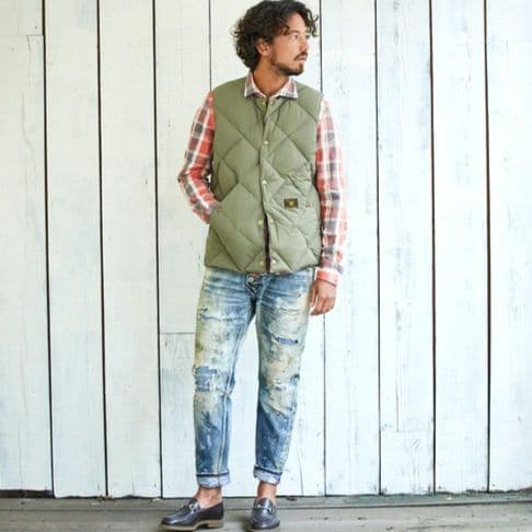 SADA　TMT MILITARY NYLON DOWN VEST