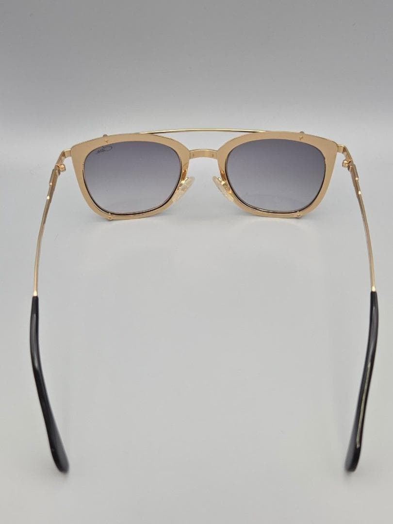 【超美品】カザール　サングラス　MOD.9077 CAZAL ゴールド