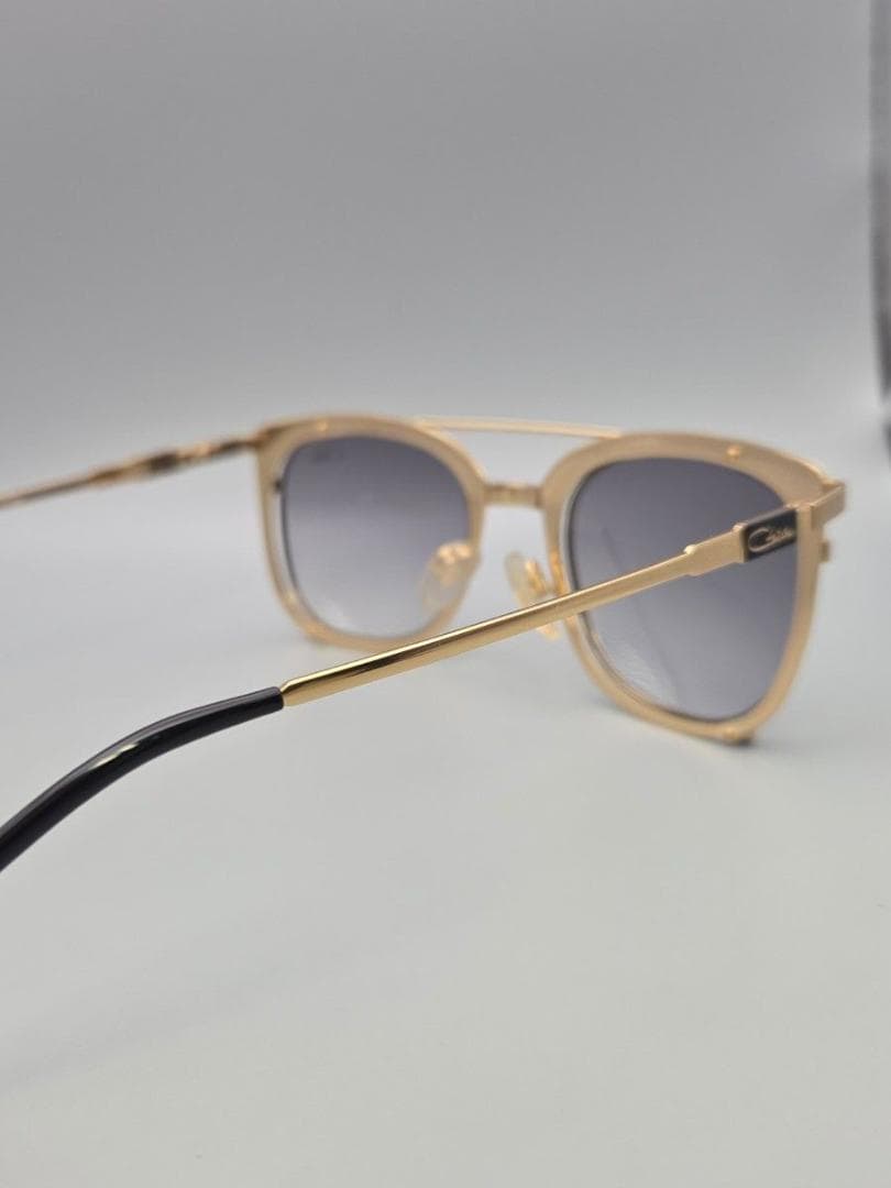 【超美品】カザール　サングラス　MOD.9077 CAZAL ゴールド