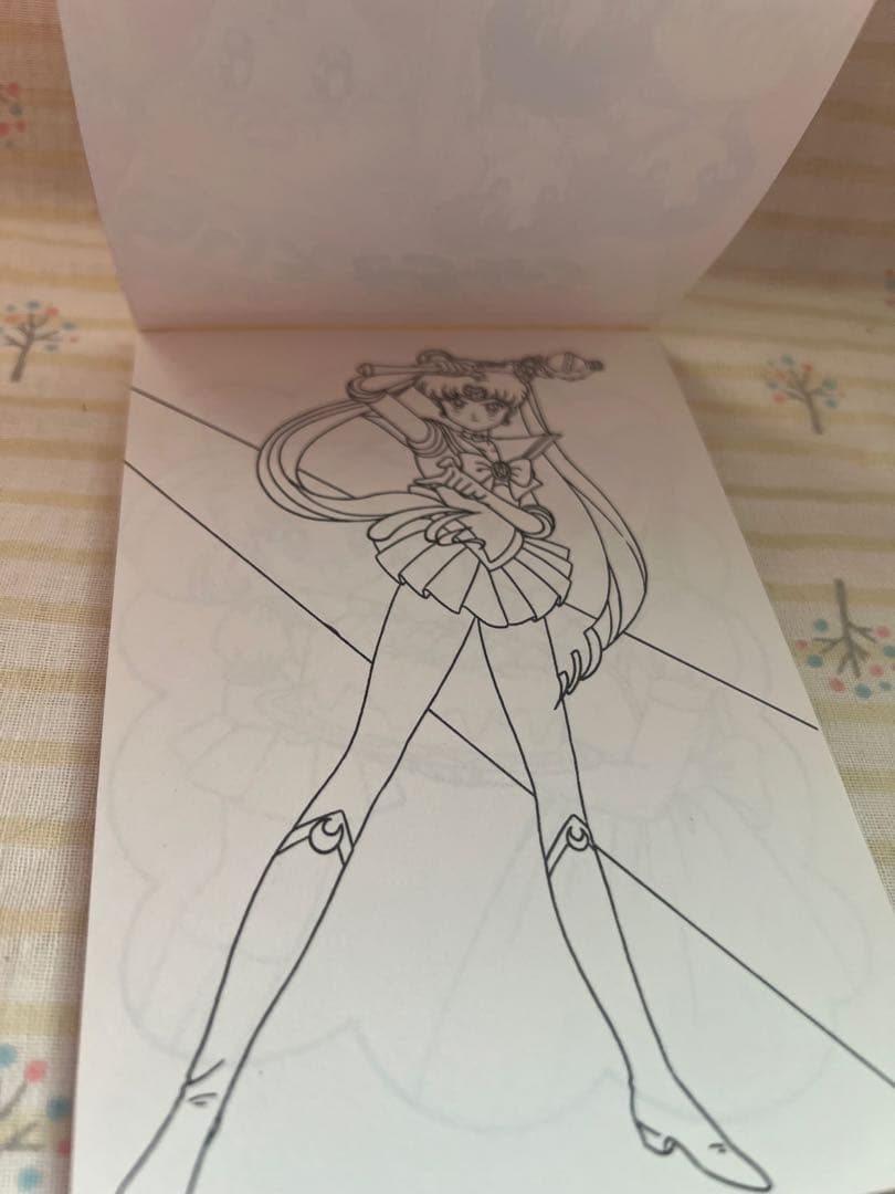 【美品】セイカのぬりえ　美少女戦士セーラームーンR 　4冊セット　当時
