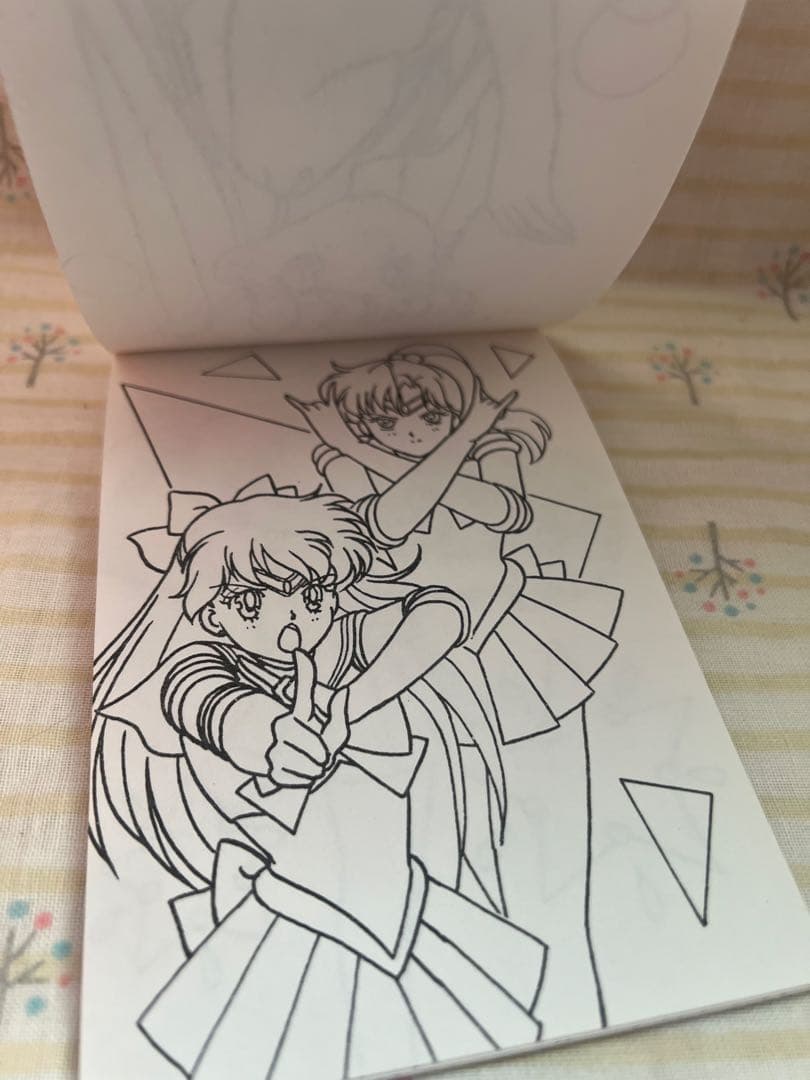 【美品】セイカのぬりえ　美少女戦士セーラームーンR 　4冊セット　当時