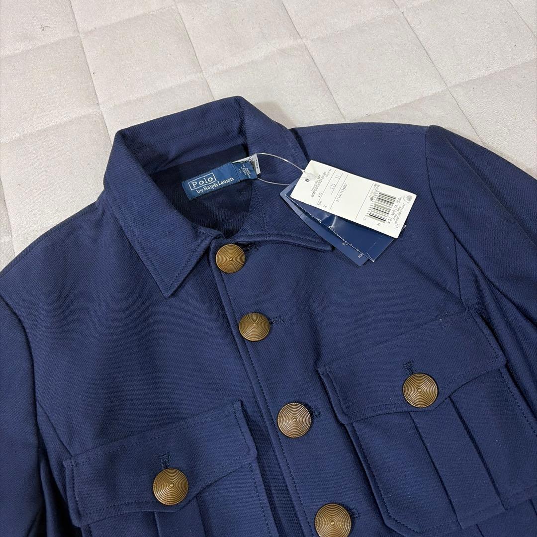 Y069 新品　ポロ ラルフローレン ストレッチ コットン ツイル ブレザー