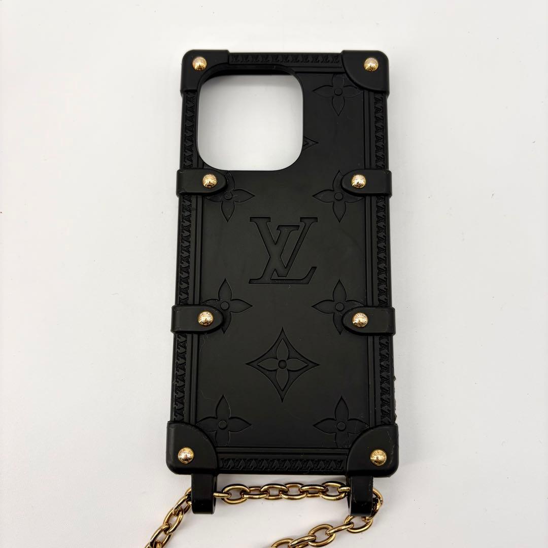 ルイヴィトン iPhone14Pro モノグラム リトランク スマホショルダー