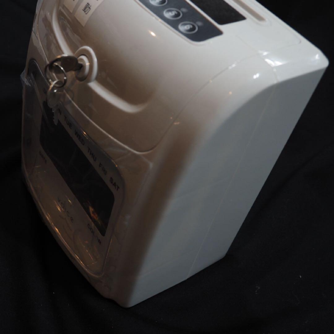 voice VT-100 タイムレコーダー ホワイト タイムカード付き
