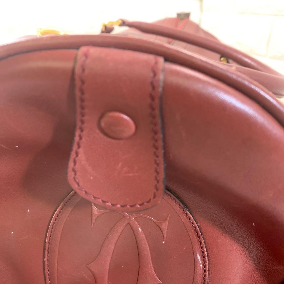 Cartierカルティエ ボストンバッグ マストライン